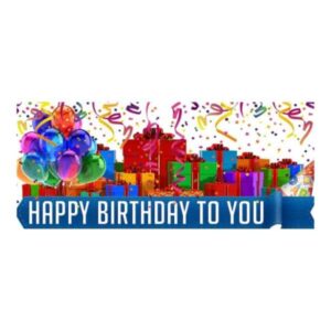 Happy Birthday To You Greeting Card